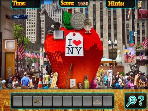 Изображение игры: Florida to New York Vacation Travel - Hidden Object Spot and Find Objects Differences Photo Game