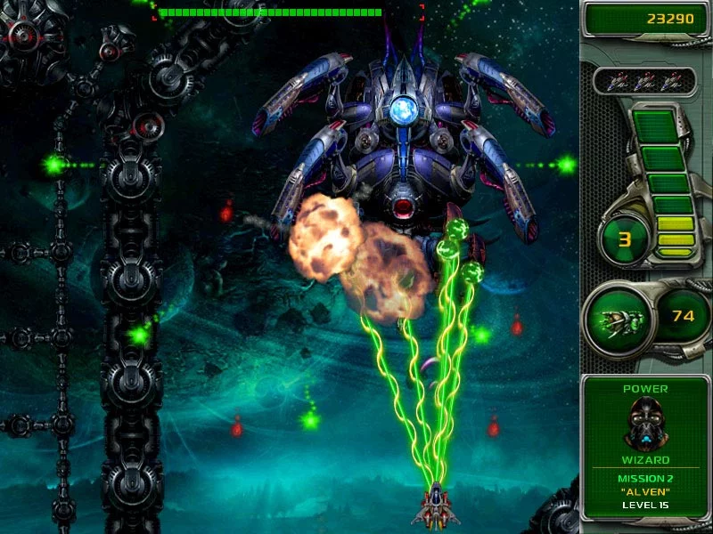 Изображение игры: Star Defender 4