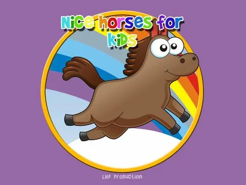 Изображение игры: nice horses for kids - free