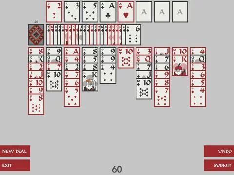 Изображение игры: Forty Thieves Solitaire