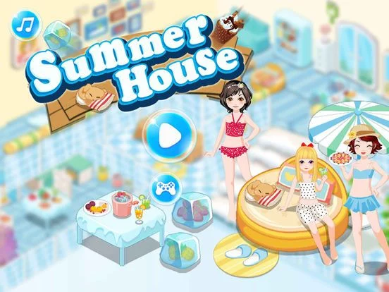Изображение игры: Summer House - Design Ice Party!