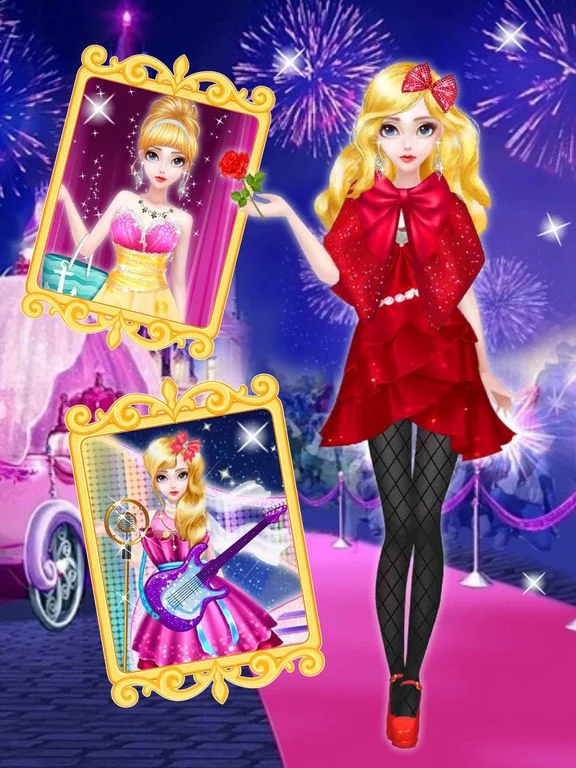 Изображение игры: Star Doll Makeover - Girl Games for kids