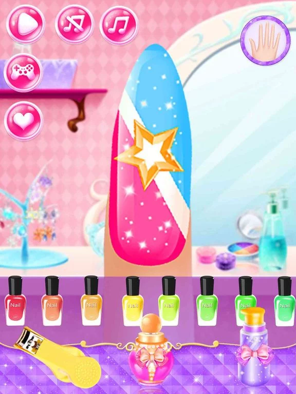 Изображение игры: Princess Nail House - Girl's Manicure & Makeover