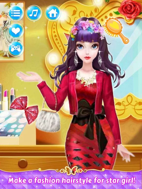 Изображение игры: Star Doll Makeover - Girl Games for kids