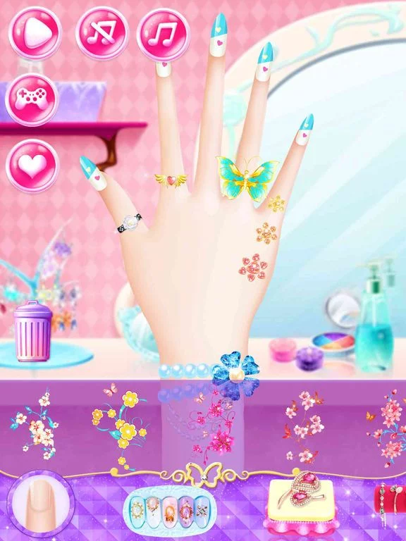 Изображение игры: Princess Nail House - Girl's Manicure & Makeover