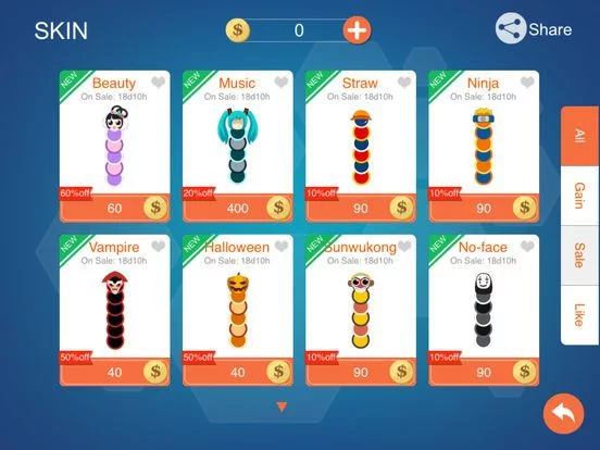 Изображение игры: Snake Run - Crazy eating game!