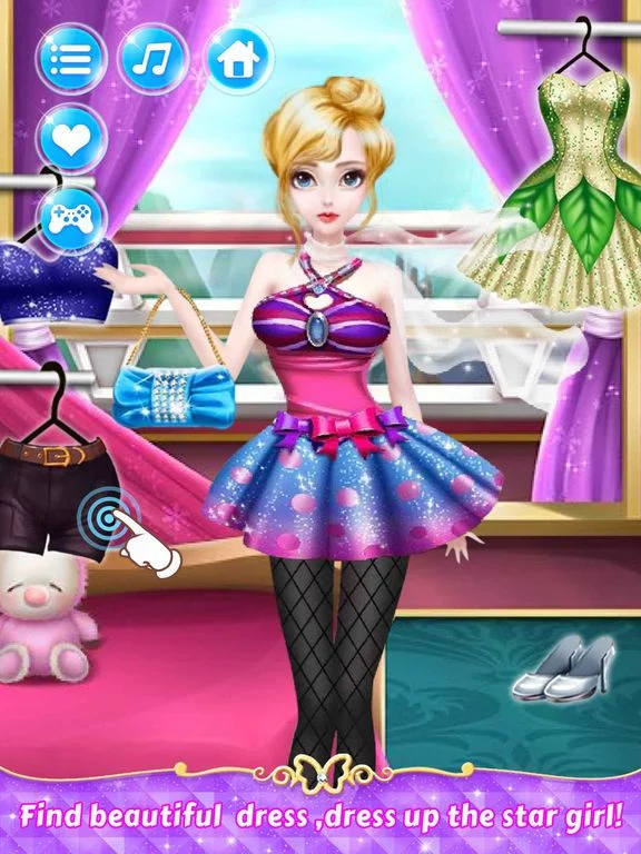 Изображение игры: Star Doll Makeover - Girl Games for kids
