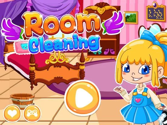 Изображение игры: Room Cleaning - House Work Girl
