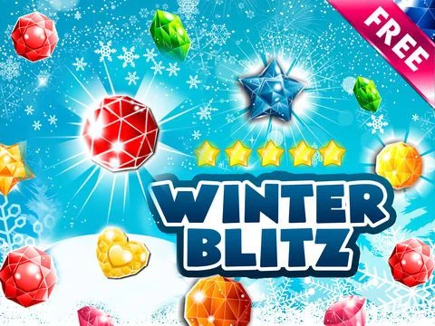 Изображение игры: Winter Blitz Match-3 - harvest sweetest star candy-es and angry juice heroes swap free