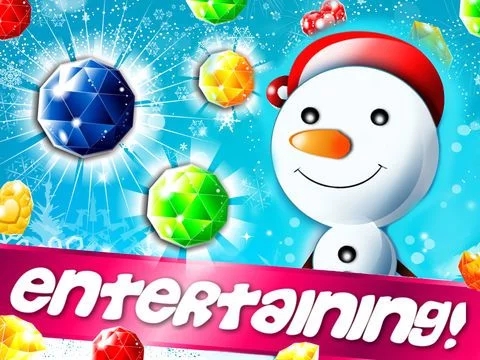 Изображение игры: Winter Blitz Match-3 - harvest sweetest star candy-es and angry juice heroes swap free