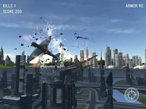 Изображение игры: Planes: War Flight Sim 2016