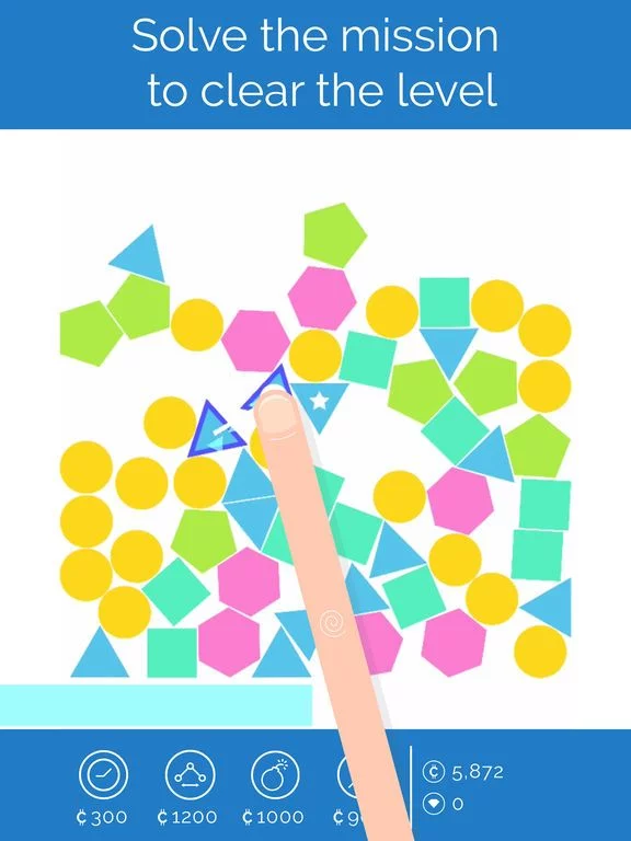 Изображение игры: Geometry Falls
