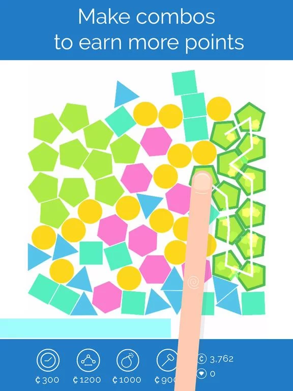 Изображение игры: Geometry Falls