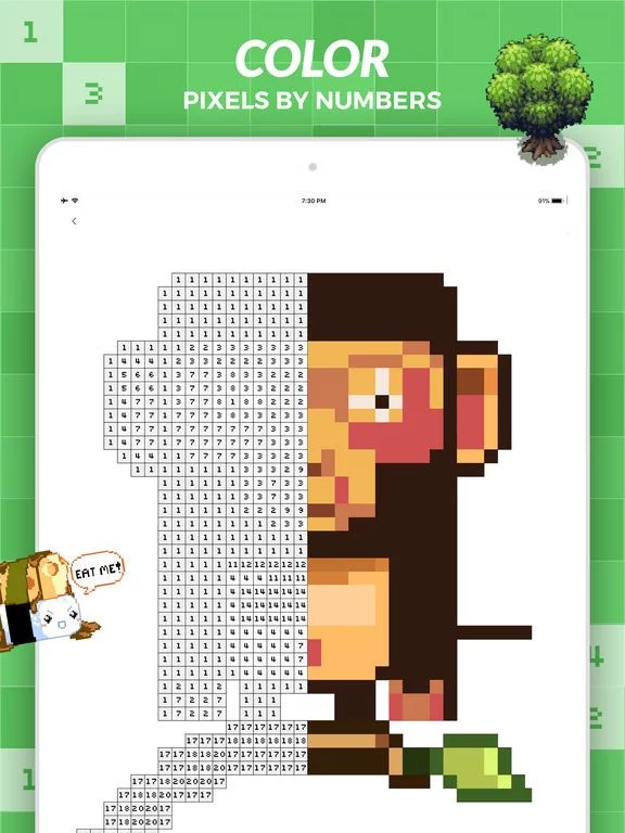 Изображение игры: 10k+ Color By Number Pixel Art