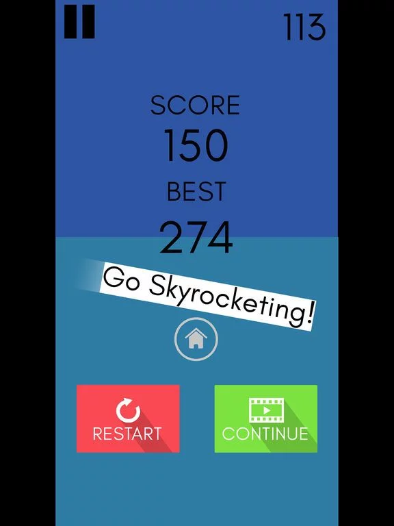 Изображение игры: Rocket Ball - Endless Jump