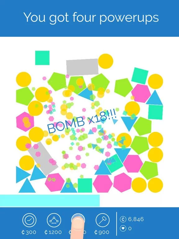 Изображение игры: Geometry Falls