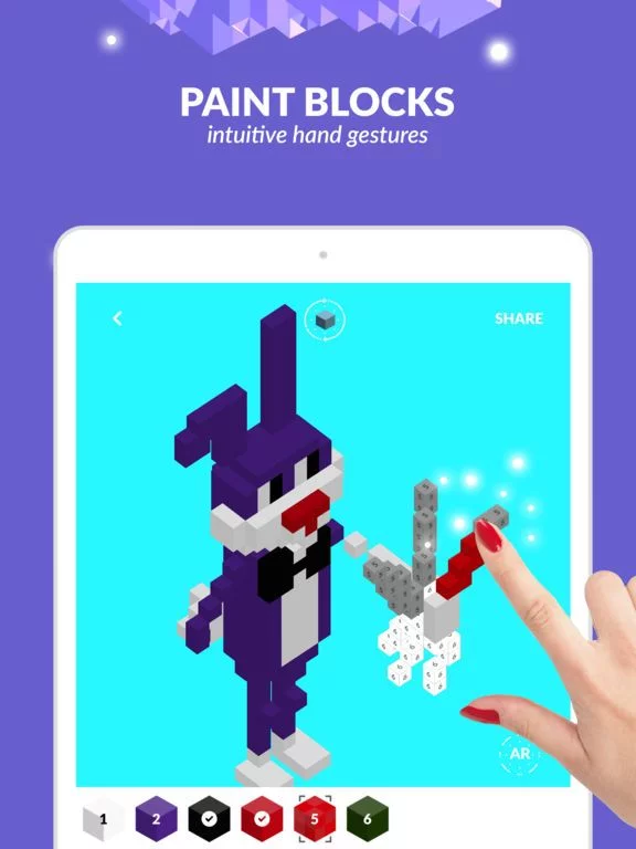 Изображение игры: 3d Voxel Art: Color by Number
