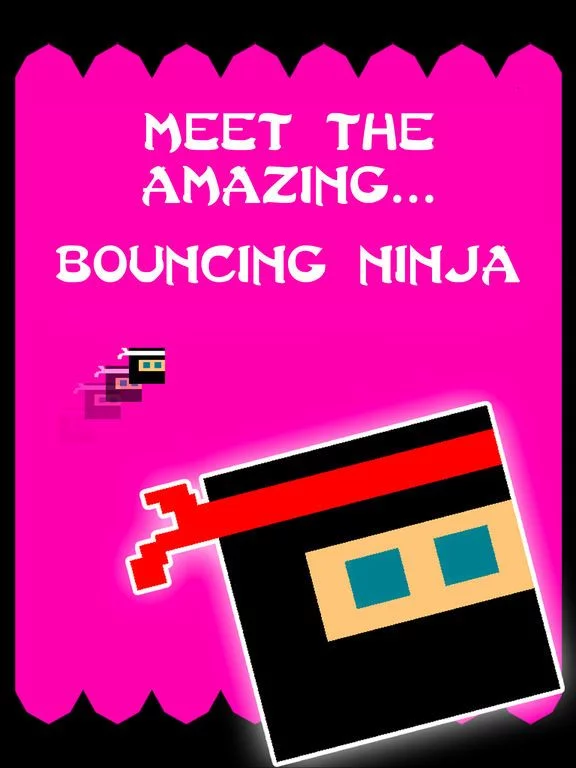 Изображение игры: Bouncy Ninja - The Original