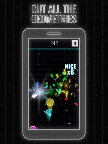 Изображение игры: Geometry Cut