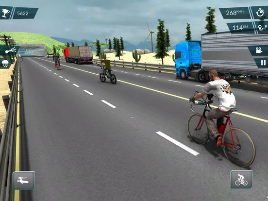 Изображение игры: Bicycle Racing Game 2017 & Quad Stunts