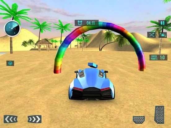Изображение игры: Water Surfing – Car Driving and Beach Surfing 3D