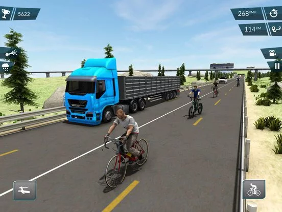 Изображение игры: Bicycle Racing Game 2017 & Quad Stunts