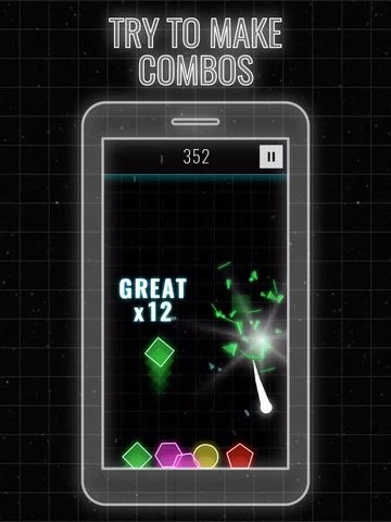 Изображение игры: Geometry Cut