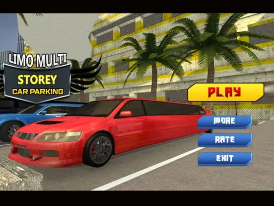Изображение игры: Limo Multi Storey Car Parking – City Simulator