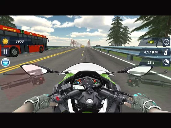 Изображение игры: Moto Rider King – Bike Highway Racer 3D