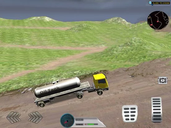 Изображение игры: Off Road Oil Transport - Truck trailer Driving 3D