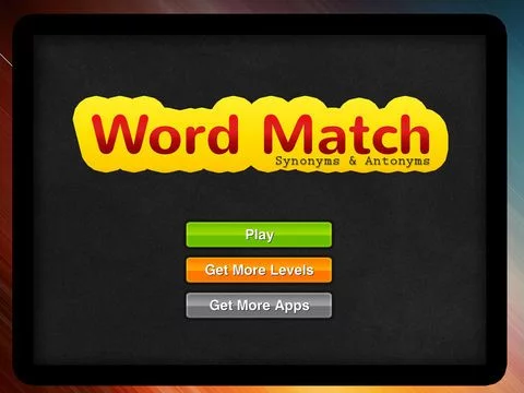 Изображение игры: Word Match Synonyms & Antonyms