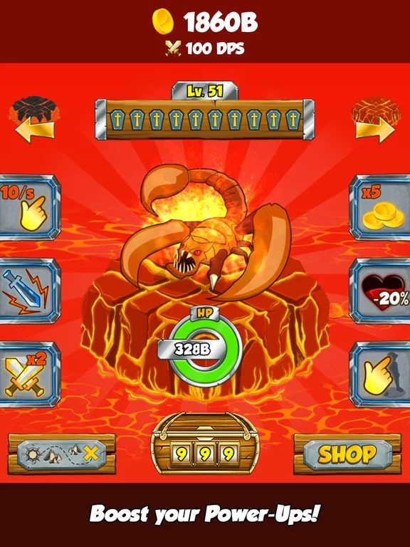 Изображение игры: Epic Clickers