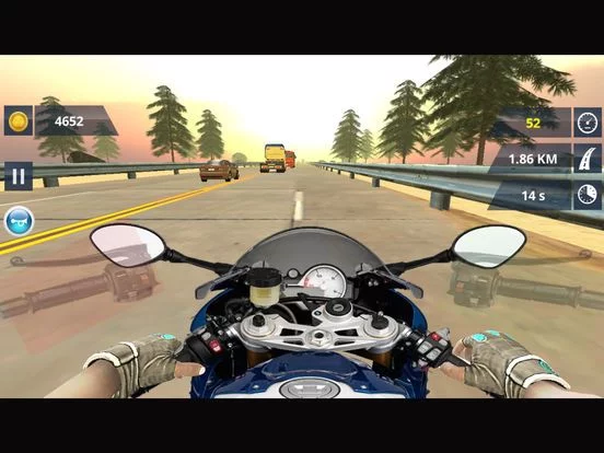 Изображение игры: Moto Rider King – Bike Highway Racer 3D