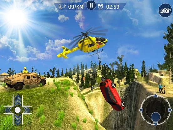 Изображение игры: Helicopter Rescue 2017 Free 3D – Flying Simulator