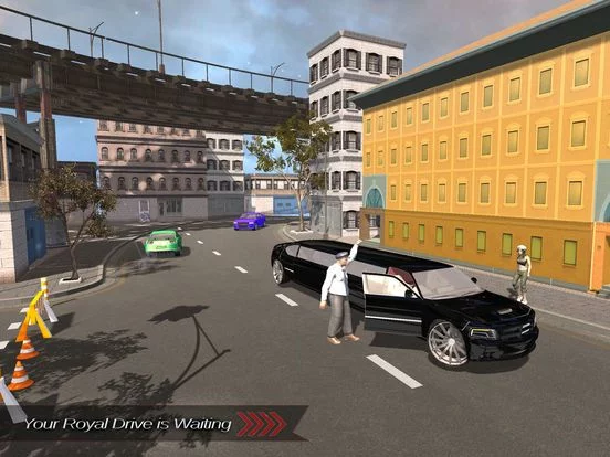 Изображение игры: Crazy Limousine City Driver 3D – Urban Simulator