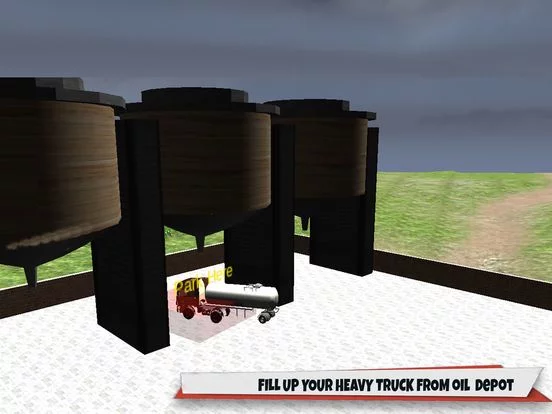 Изображение игры: Off Road Oil Transport - Truck trailer Driving 3D