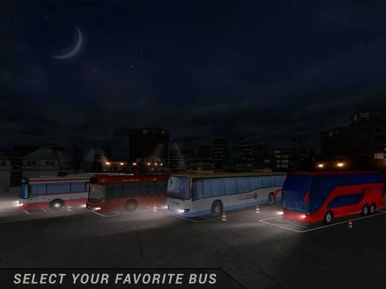 Изображение игры: Coach Bus Night Parking 3D – Driving Game