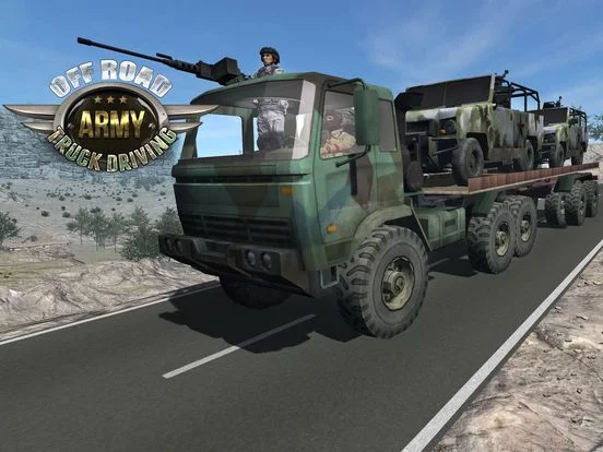 Изображение игры: Off Road Heavy Driving - Army Transport Cargo Game