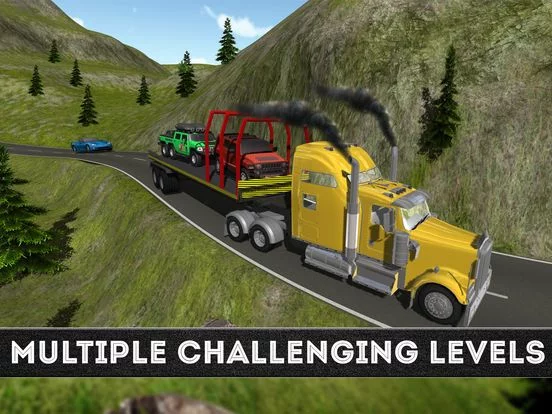 Изображение игры: Heavy 4x4 Truck Trailer - Transport Cargo 2017 3D