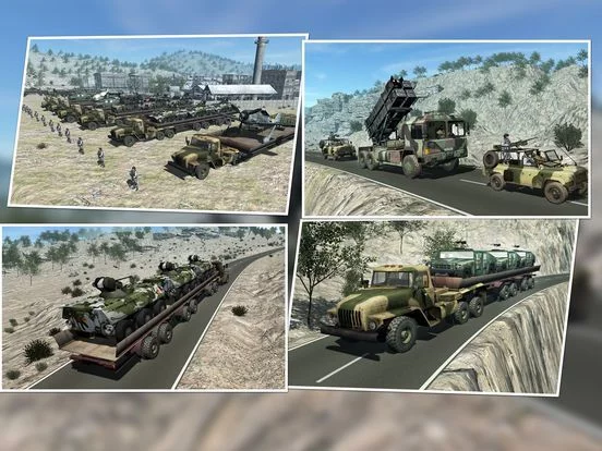 Изображение игры: Off Road Heavy Driving - Army Transport Cargo Game