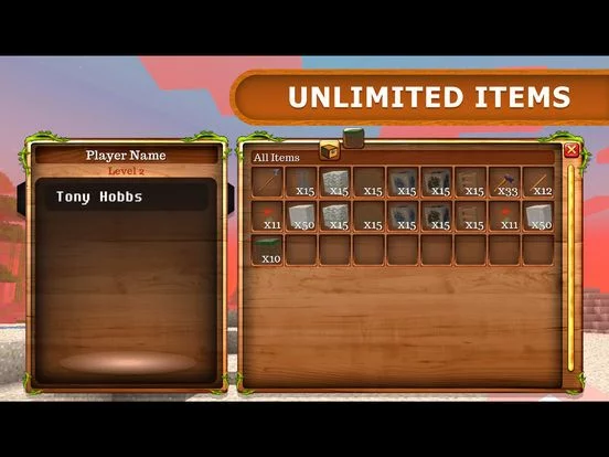 Изображение игры: MyCraft - Craft and Build