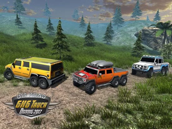 Изображение игры: Offroad 6x6 Truck Driving 2017 - Driver Simulator
