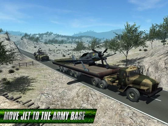 Изображение игры: Off Road Heavy Driving - Army Transport Cargo Game
