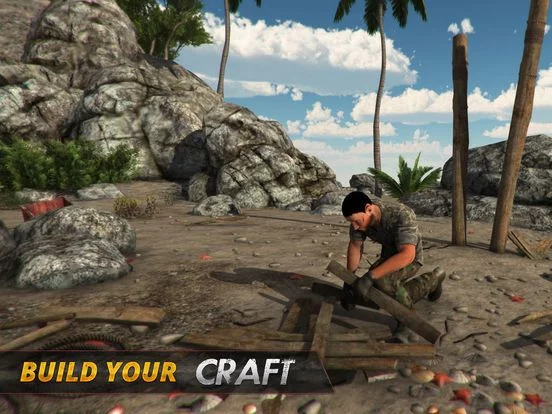Изображение игры: Raft Survival Commando Escape