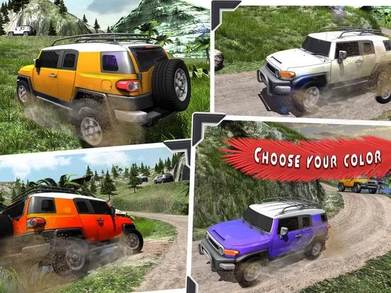Изображение игры: FJ 4x4 Offroad Driving - Luxury Simulator 3D 2017