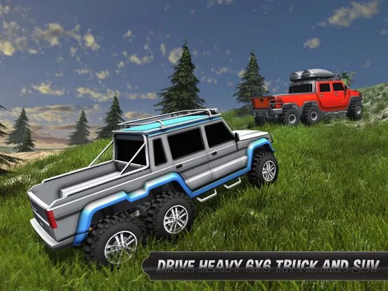 Изображение игры: Offroad 6x6 Truck Driving 2017 - Driver Simulator