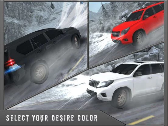 Изображение игры: Snow Driving Simulator 3D - 4x4 Prado Driver Game
