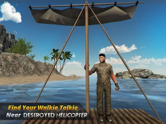 Изображение игры: Raft Survival Commando Escape