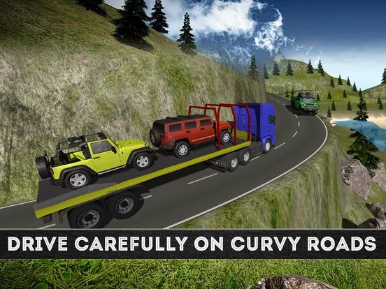 Изображение игры: Heavy 4x4 Truck Trailer - Transport Cargo 2017 3D