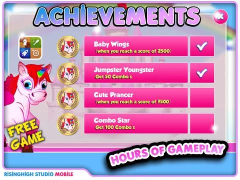 Изображение игры: A Little Magic Unicorn Pro - The Kingdom of Hearts Fairytale Journey
